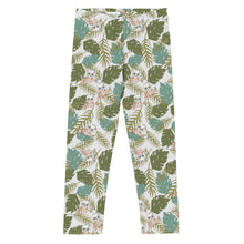 Load image into Gallery viewer, Kids Drippy Red Aloha Leggings