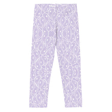 Load image into Gallery viewer, Kids Lavender Oystuary Leggings