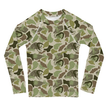Load image into Gallery viewer, Kids Lowco Camo Rash Guard