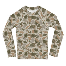 Load image into Gallery viewer, Kids Spring Spartina Lowco Camo Rash Guard