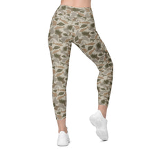 Load image into Gallery viewer, Lowco Camo Leggings with pockets (Spring Spartina)
