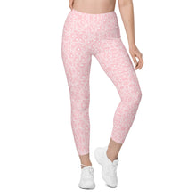 Load image into Gallery viewer, Pink Oystuary Leggings with pockets
