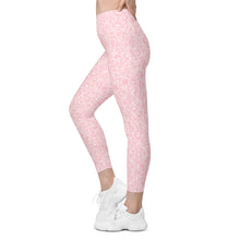 Load image into Gallery viewer, Pink Oystuary Leggings with pockets