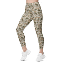 Load image into Gallery viewer, Lowco Camo Leggings with pockets (Spring Spartina)