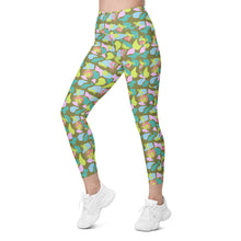 Load image into Gallery viewer, Lowco Camo (Neon) Leggings with pockets