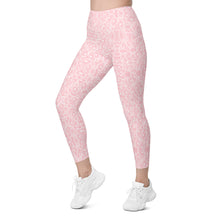 Load image into Gallery viewer, Pink Oystuary Leggings with pockets
