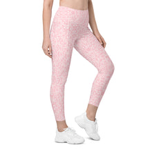 Load image into Gallery viewer, Pink Oystuary Leggings with pockets