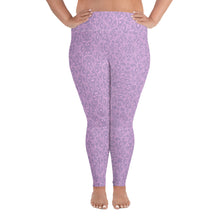 Load image into Gallery viewer, Pink + Purple Oystuary Leggings