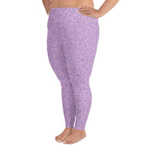 Load image into Gallery viewer, Pink + Purple Oystuary Leggings
