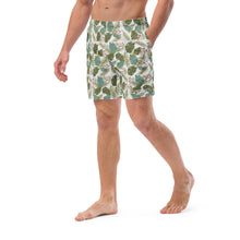Load image into Gallery viewer, Dead Red Aloha swim trunks