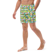 Load image into Gallery viewer, Neon Lowco Camo swim trunks