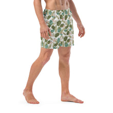 Load image into Gallery viewer, Dead Red Aloha swim trunks