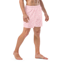 Load image into Gallery viewer, Pink Oystuary swim trunks