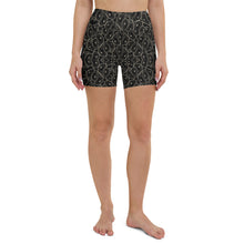 Load image into Gallery viewer, Oystuary Yoga Shorts (Pluff Mud Black)