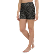 Load image into Gallery viewer, Oystuary Yoga Shorts (Pluff Mud Black)
