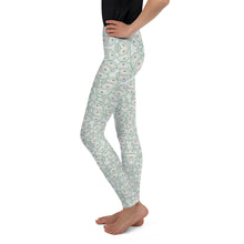 Load image into Gallery viewer, Youth Oystuary Leggings (Aqua)