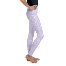 Load image into Gallery viewer, Youth Lavender Oystuary Leggings