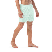 Load image into Gallery viewer, Mint Oystuary swim trunks
