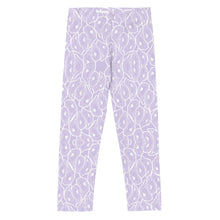 Load image into Gallery viewer, Kids Lavender Oystuary Leggings
