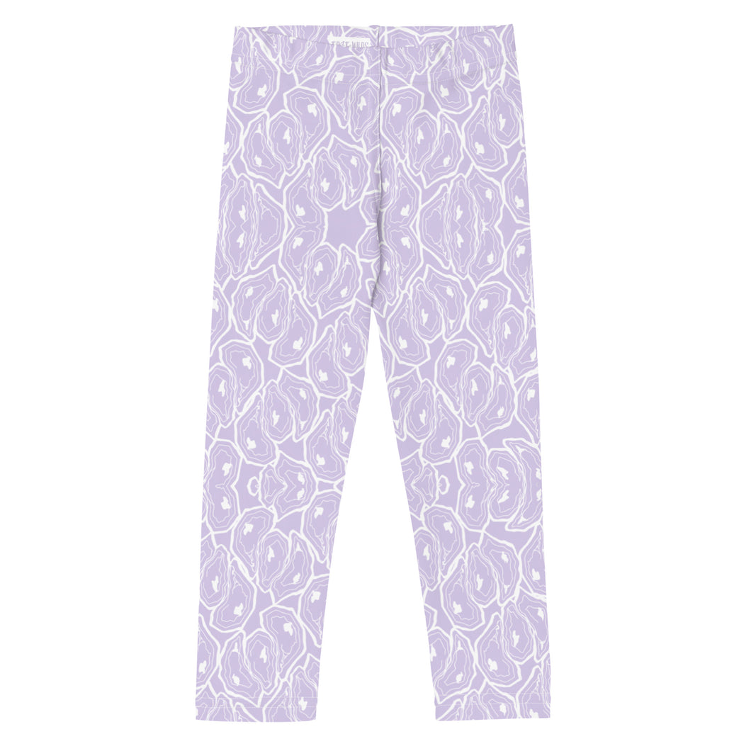 Kids Lavender Oystuary Leggings