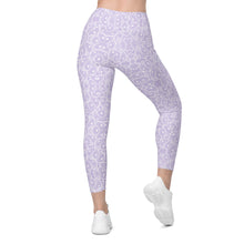 Load image into Gallery viewer, Lavender Oystuary Leggings with pockets
