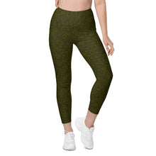 Load image into Gallery viewer, Oystuary Leggings (Brackish) with pockets

