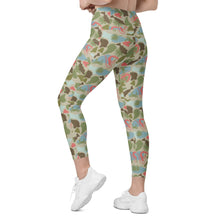 Load image into Gallery viewer, Lowco Camo (Coral) Leggings with pockets
