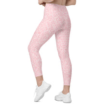 Load image into Gallery viewer, Pink Oystuary Leggings with pockets
