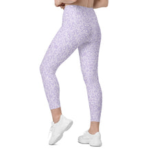Load image into Gallery viewer, Lavender Oystuary Leggings with pockets
