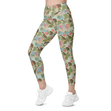 Load image into Gallery viewer, Lowco Camo (Coral) Leggings with pockets
