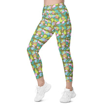 Load image into Gallery viewer, Lowco Camo (Neon) Leggings with pockets
