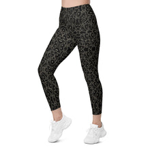 Load image into Gallery viewer, Oystuary Leggings (Black) with pockets
