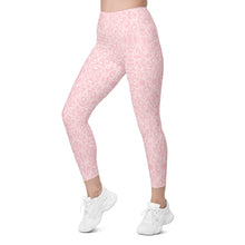 Load image into Gallery viewer, Pink Oystuary Leggings with pockets
