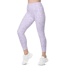Load image into Gallery viewer, Lavender Oystuary Leggings with pockets
