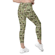 Load image into Gallery viewer, Lowco Camo Leggings with pockets
