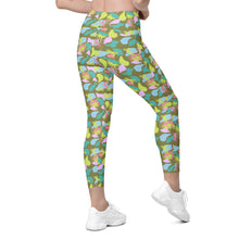 Load image into Gallery viewer, Lowco Camo (Neon) Leggings with pockets
