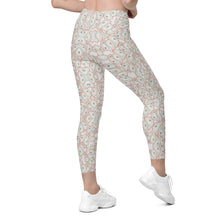 Load image into Gallery viewer, Oystuary Leggings (Coral) with pockets

