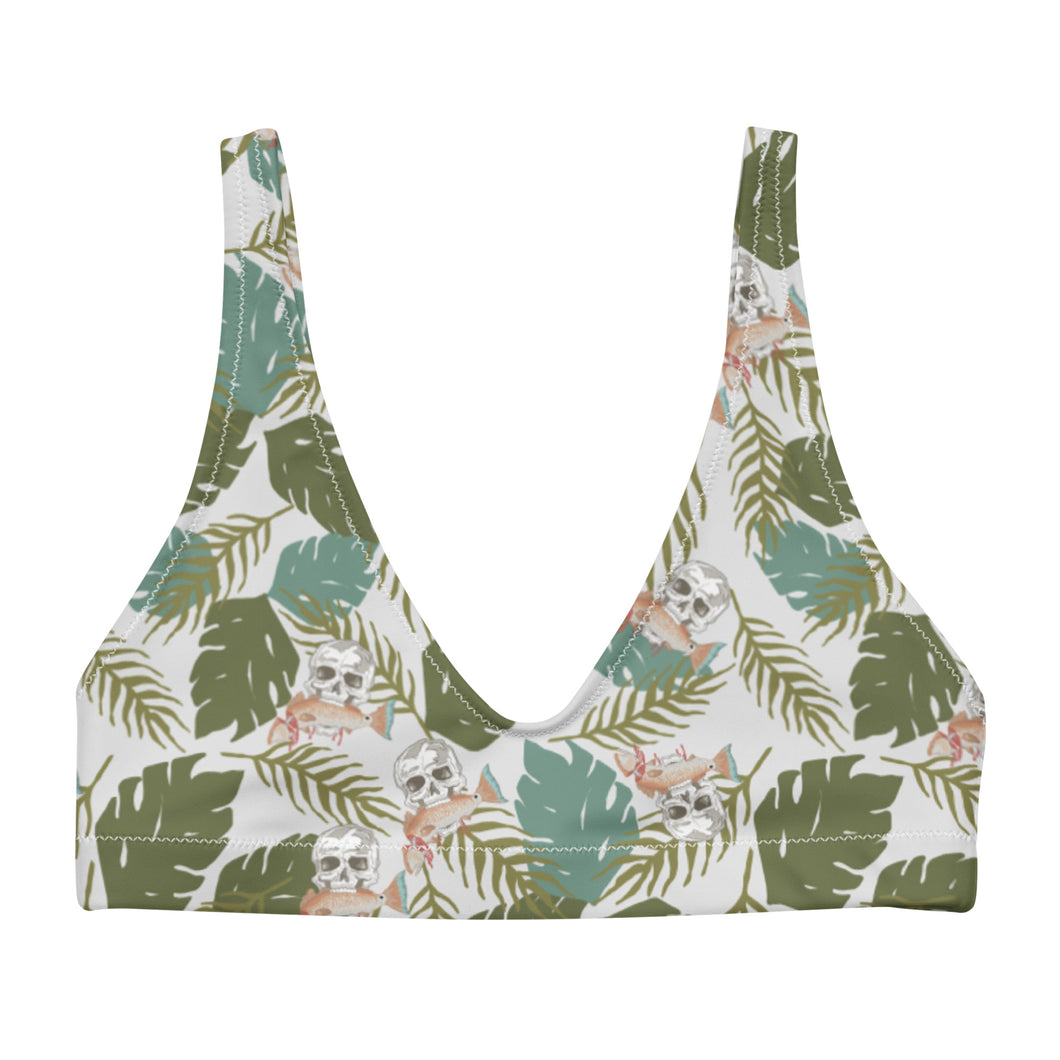 Drippy Red Aloha Swim Top