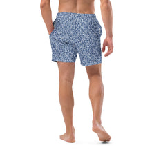 Load image into Gallery viewer, Stormy Skies Oystuary swim trunks
