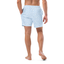 Load image into Gallery viewer, Blue Skies Oystuary swim trunks
