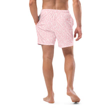 Load image into Gallery viewer, Pink Oystuary swim trunks
