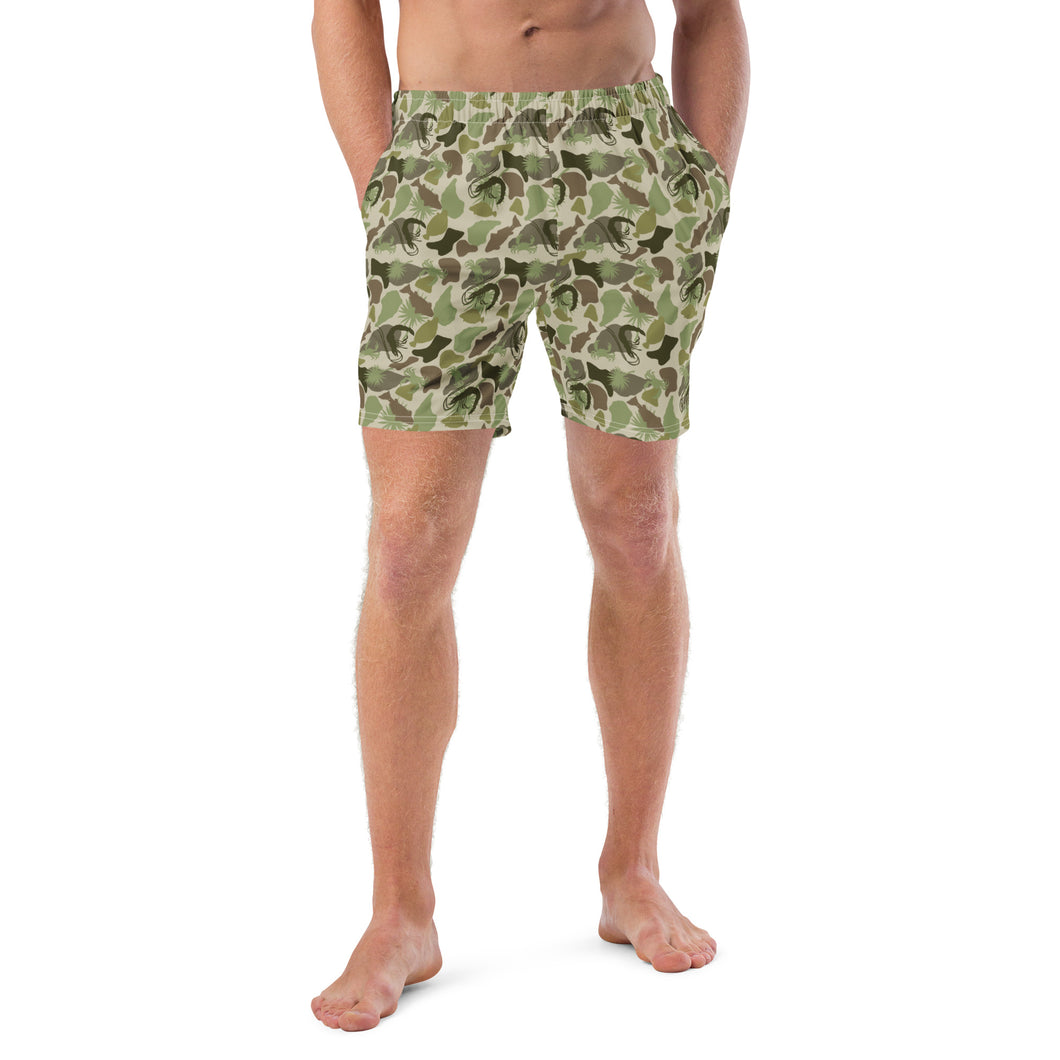 OG Lowco Camo swim trunks