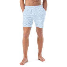 Load image into Gallery viewer, Blue Skies Oystuary swim trunks
