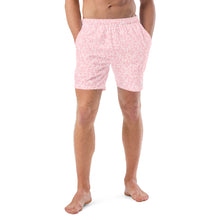 Load image into Gallery viewer, Pink Oystuary swim trunks
