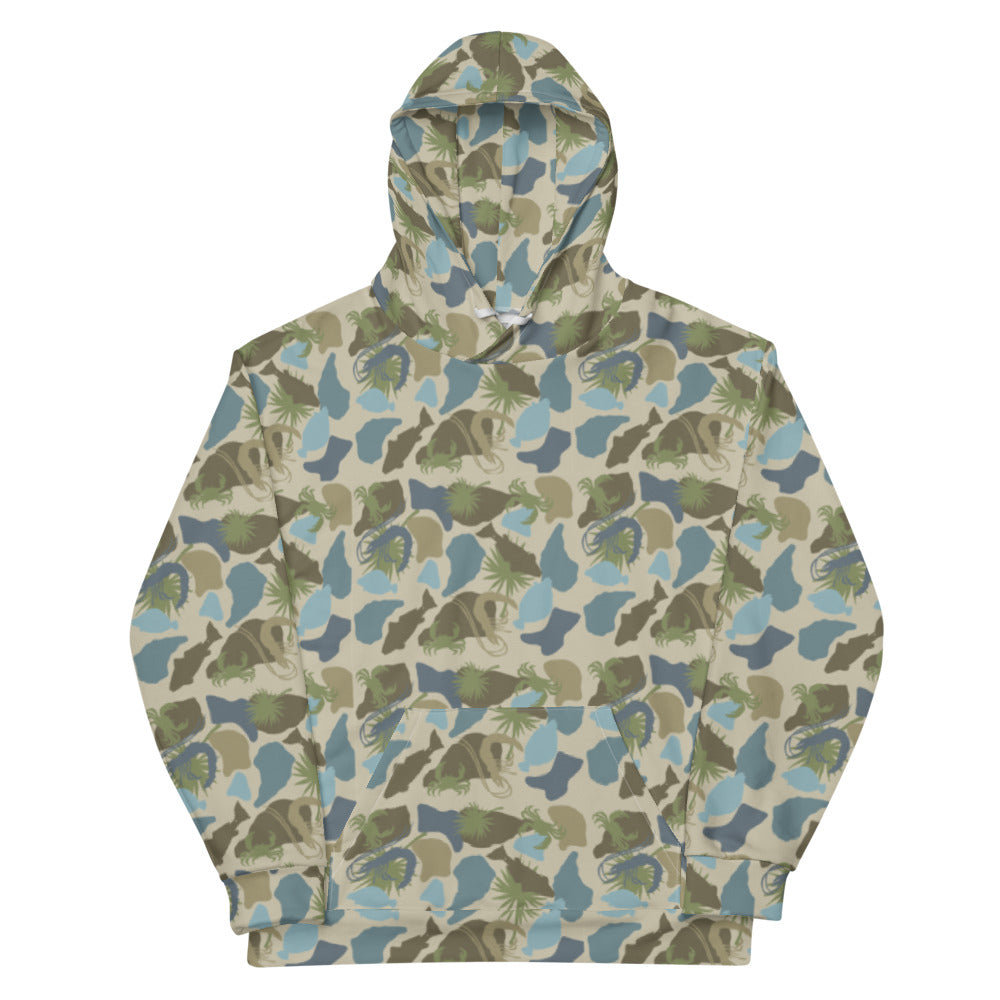 Lowco Camo Hoodie (Blue)