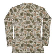Load image into Gallery viewer, Women&#39;s Lowco Camo Spring Spartina Rash Guard
