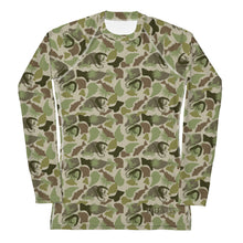 Load image into Gallery viewer, Women&#39;s OG Lowco Camo Rash Guard
