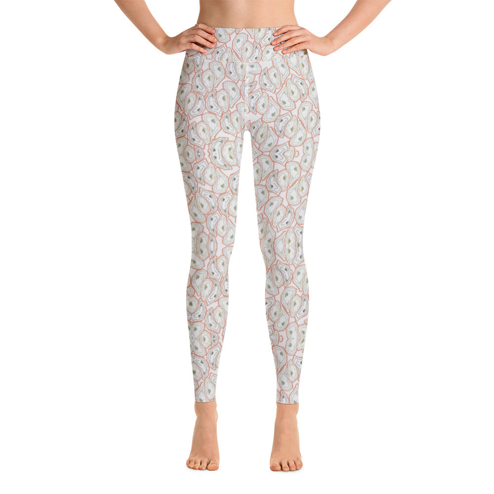 Oystuary Leggings (Coral)
