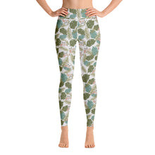 Load image into Gallery viewer, Drippy Red Aloha Leggings
