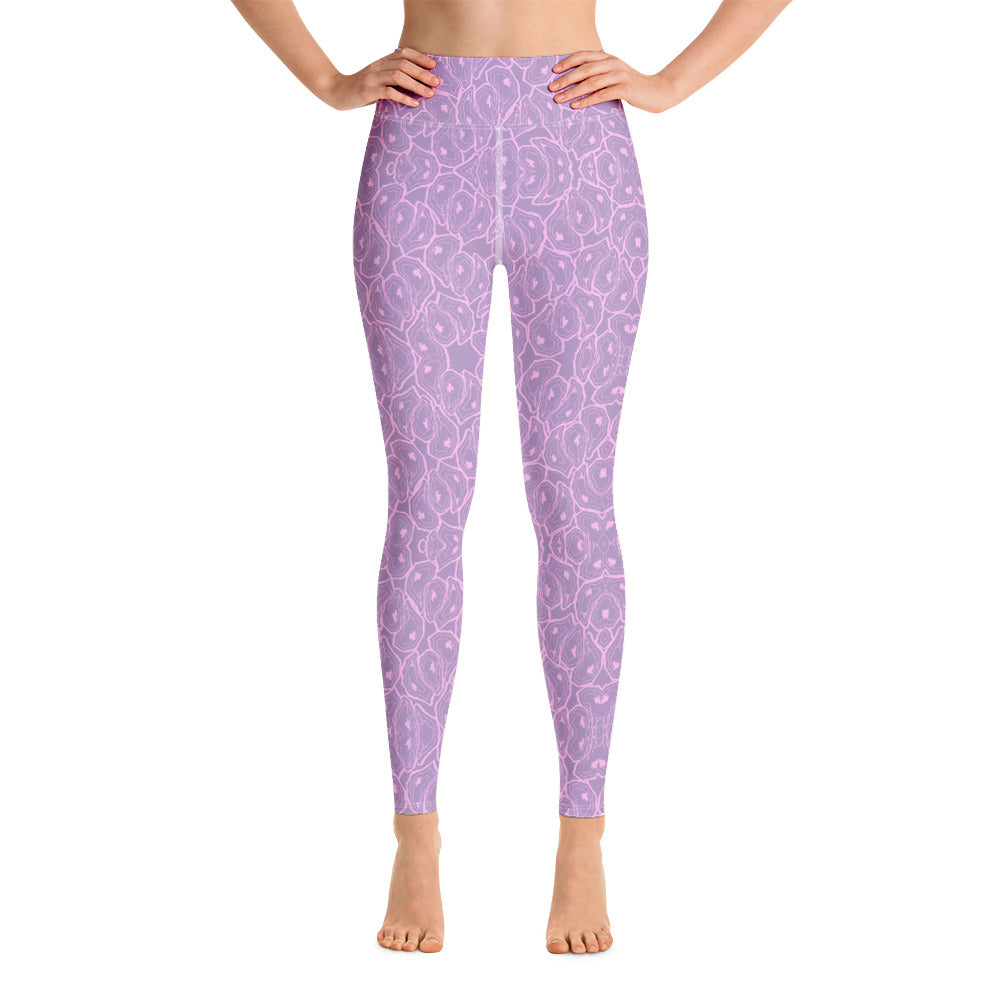 Pink + Purple Oystuary Leggings